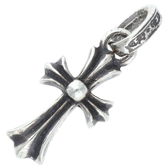 Chrome Hearts Baby Fat Cross Charm Necklace Size ONE Silver