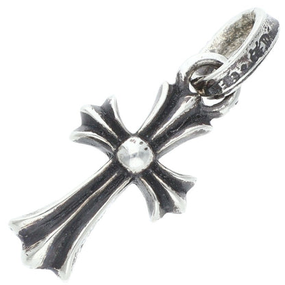 Chrome Hearts Baby Fat Cross Charm Necklace Size ONE Silver