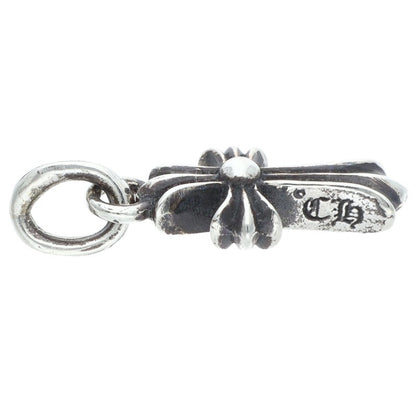 Chrome Hearts Baby Fat Cross Charm Necklace Size ONE Silver