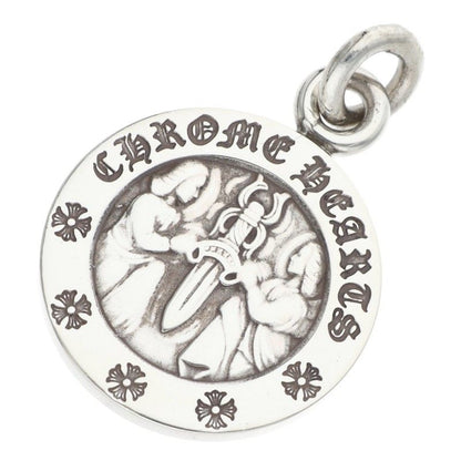Chrome Hearts CHRM ANGL MDL Silver Medal Charm Size ONE SIZE