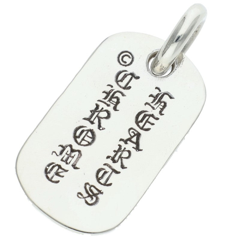 Chrome Hearts D TAG SML Silver Small Tag Necklace Size SMALL