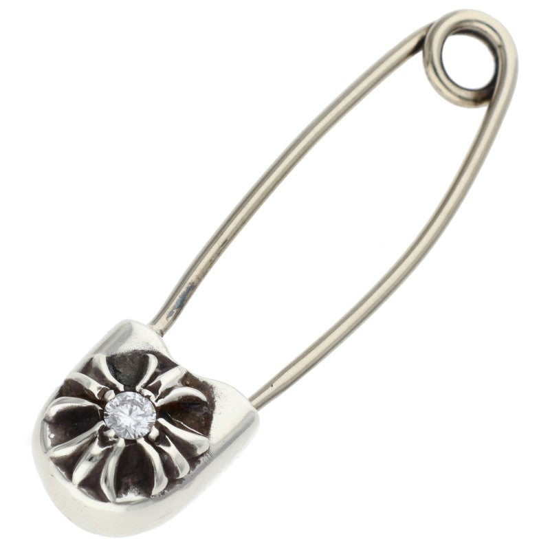 Chrome Hearts SAFETY PIN SM 1DIA Diamond Charm Size ONE SIZE