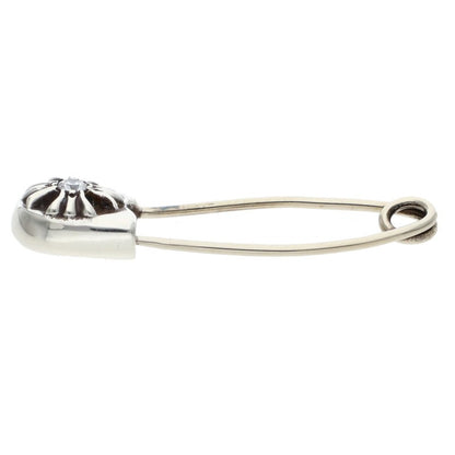 Chrome Hearts SAFETY PIN SM 1DIA Diamond Charm Size ONE SIZE