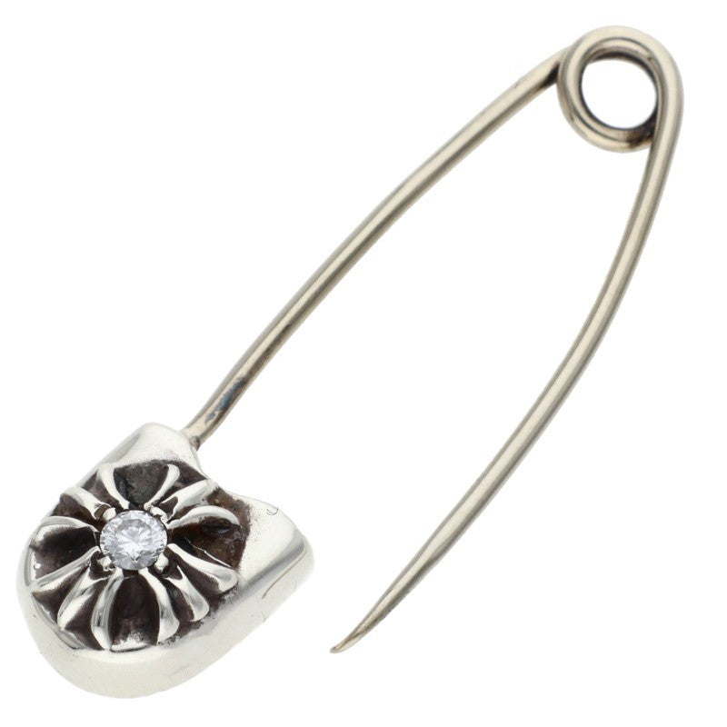 Chrome Hearts SAFETY PIN SM 1DIA Diamond Charm Size ONE SIZE