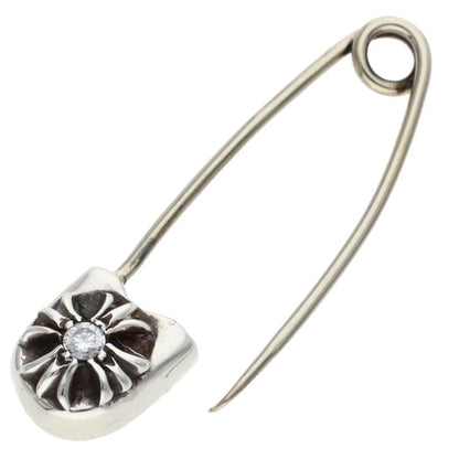 Chrome Hearts SAFETY PIN SM 1DIA Diamond Charm Size ONE SIZE