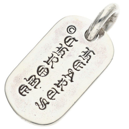 Chrome Hearts D TAG SML Silver Tag Pendant Size ONE SIZE