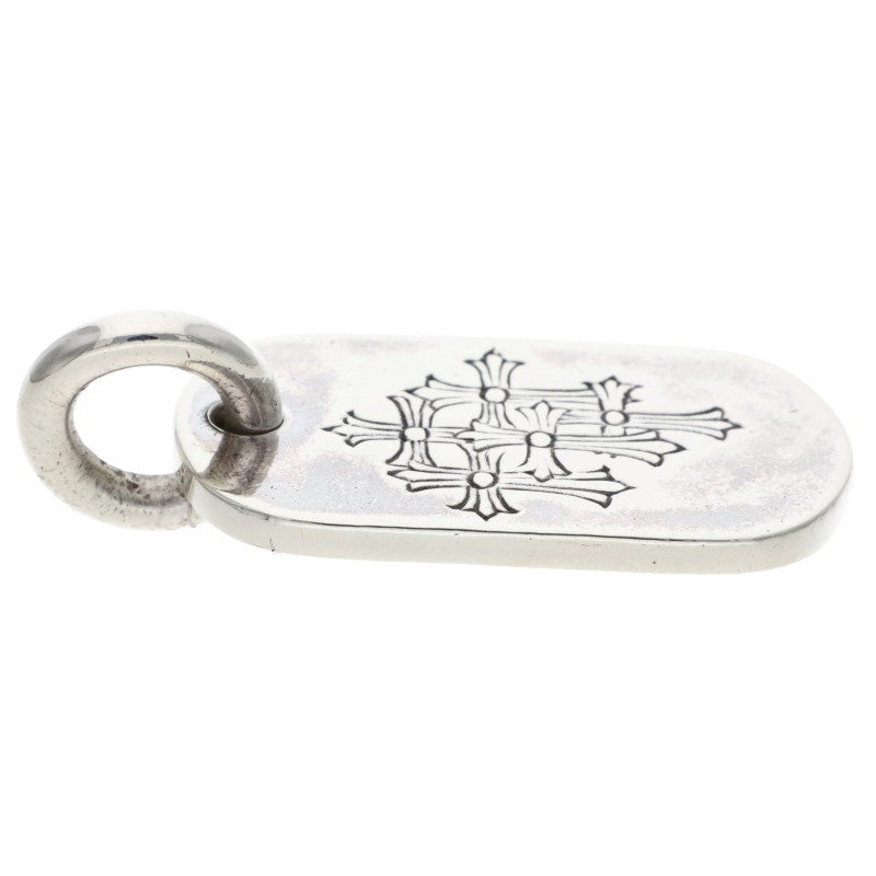 Chrome Hearts D TAG SML Silver Tag Pendant Size ONE SIZE
