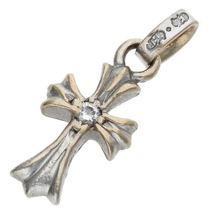 Chrome Hearts 18KWG Baby Fat Diamond Charm Size ONE SIZE