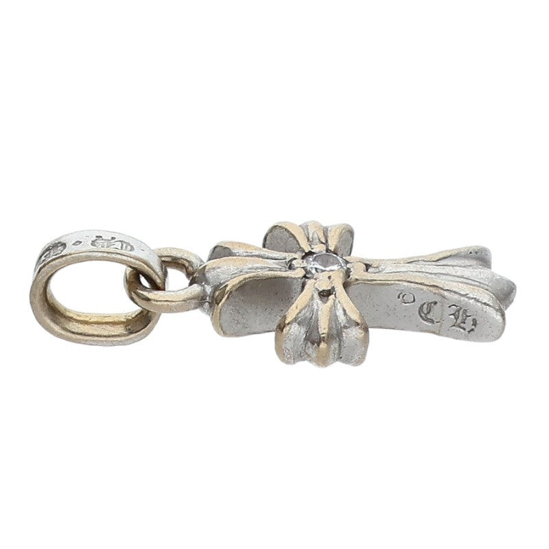 Chrome Hearts 18KWG Baby Fat Diamond Charm Size ONE SIZE