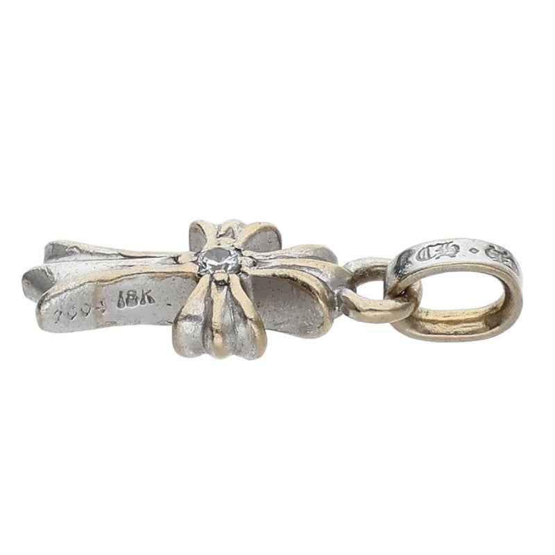 Chrome Hearts 18KWG Baby Fat Diamond Charm Size ONE SIZE