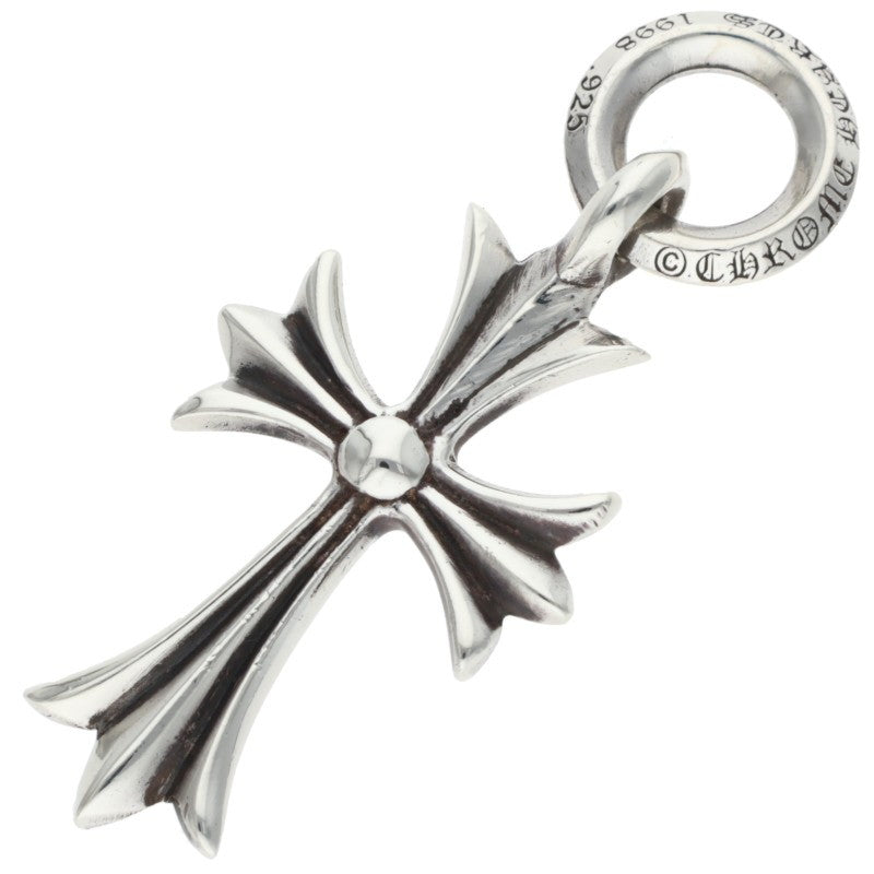 Chrome Hearts TINY CH CROSS Silver Charm Size ONE SIZE