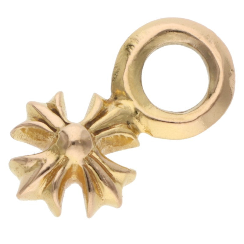 Chrome Hearts 22K STACK CH PLUS Gold Charm Size ONE SIZE