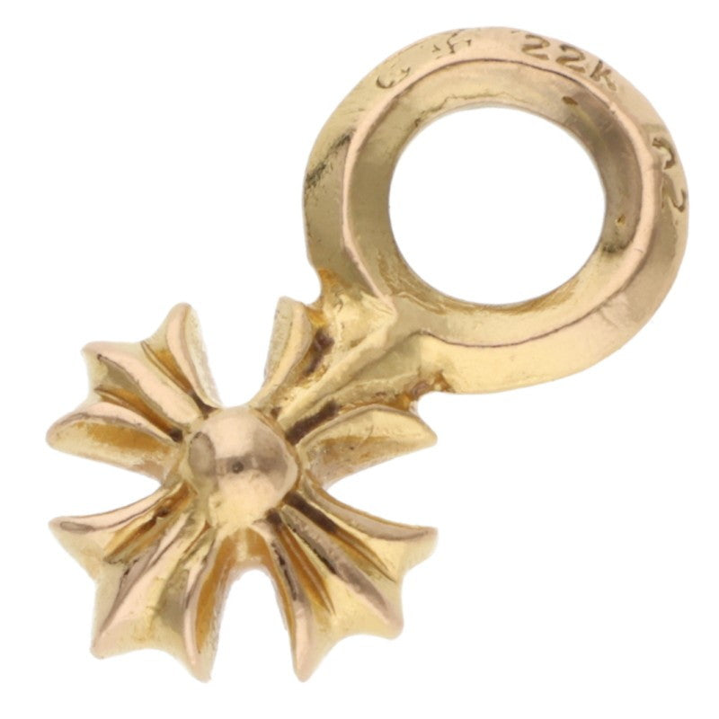 Chrome Hearts 22K STACK CH PLUS Gold Charm Size ONE SIZE