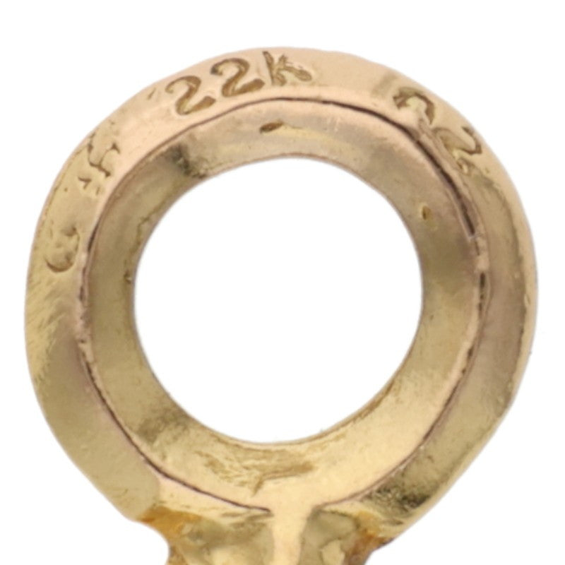 Chrome Hearts 22K STACK CH PLUS Gold Charm Size ONE SIZE