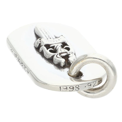 Chrome Hearts D TAG SML DAG Silver Dog Tag Necklace Size ONE SIZE
