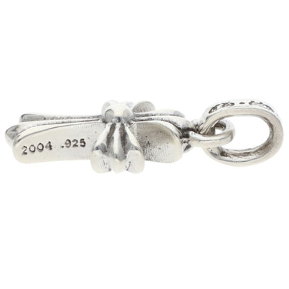 Chrome Hearts Baby Fat Sapphire 925 Silver Necklace Size ONE SIZE