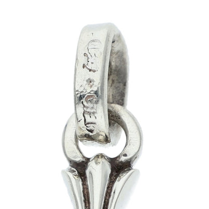 Chrome Hearts Baby Fat Diamond 925 Silver Necklace Size ONE SIZE