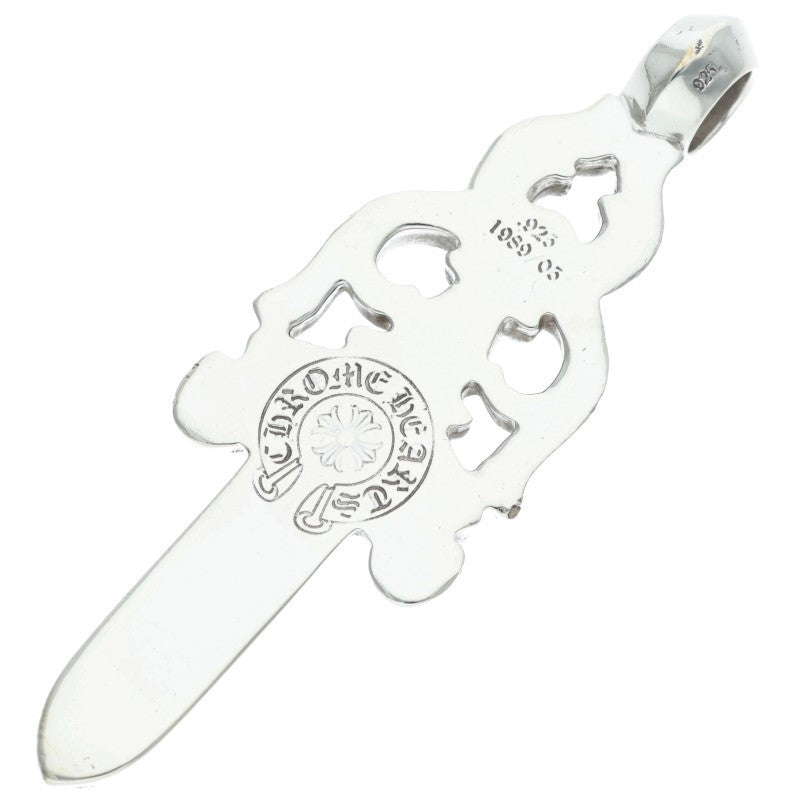 Chrome Hearts Large Dagger Pendant 925 Silver Size ONE SIZE