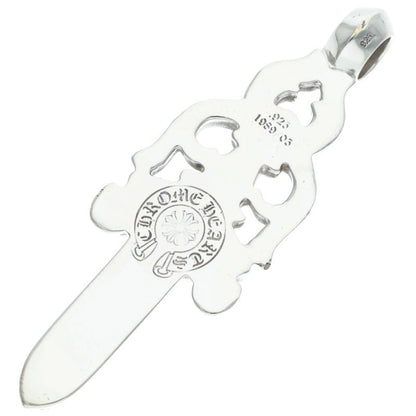 Chrome Hearts Large Dagger Pendant 925 Silver Size ONE SIZE