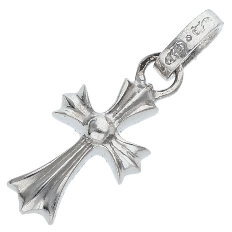 Chrome Hearts 18K WG Baby Fat Sapphire Pendant Size Multi