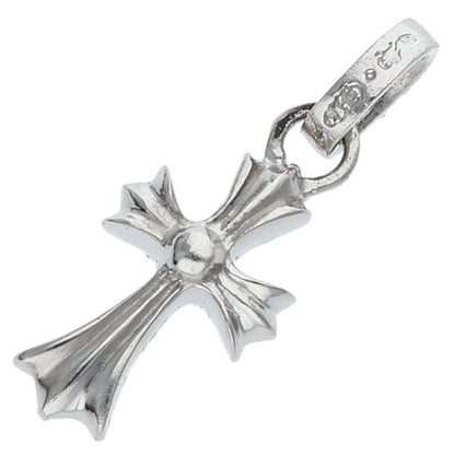 Chrome Hearts 18K WG Baby Fat Sapphire Pendant Size Multi