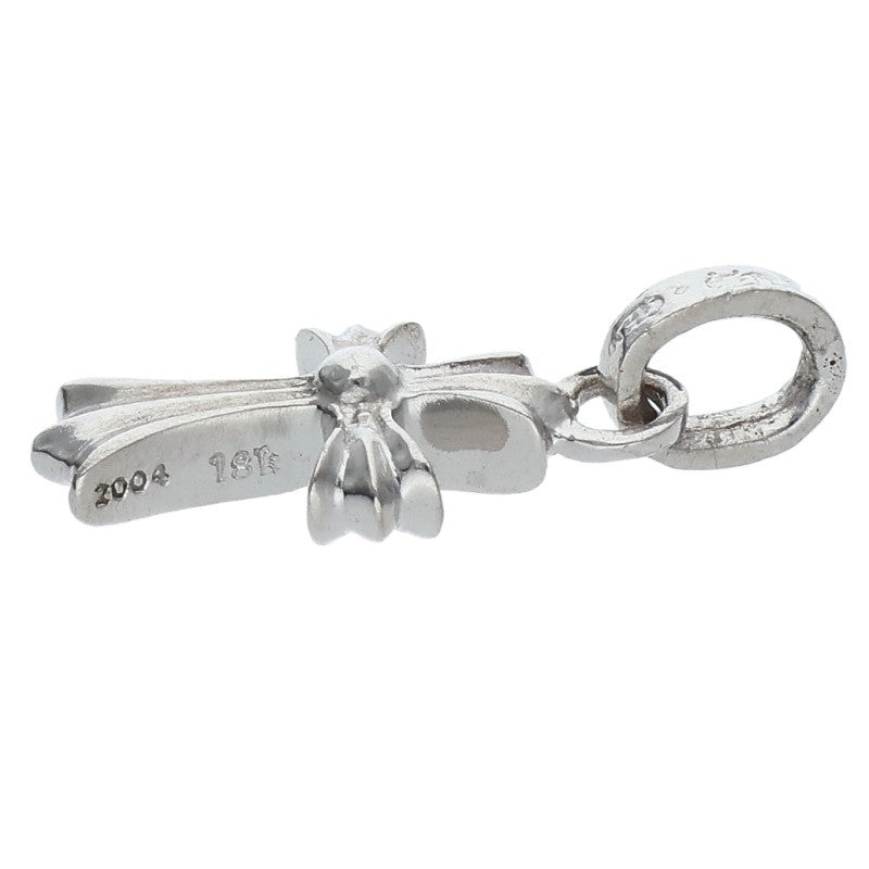 Chrome Hearts 18K WG Baby Fat Sapphire Pendant Size Multi