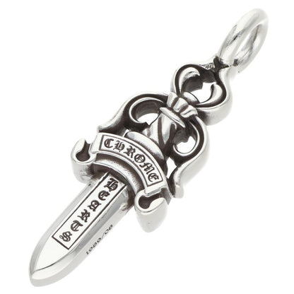 Chrome Hearts Double Dagger Pendant 925 Silver Size ONE SIZE