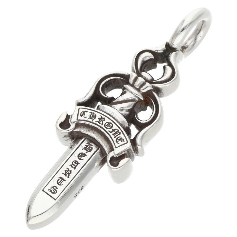 Chrome Hearts Double Dagger Pendant 925 Silver Size ONE SIZE
