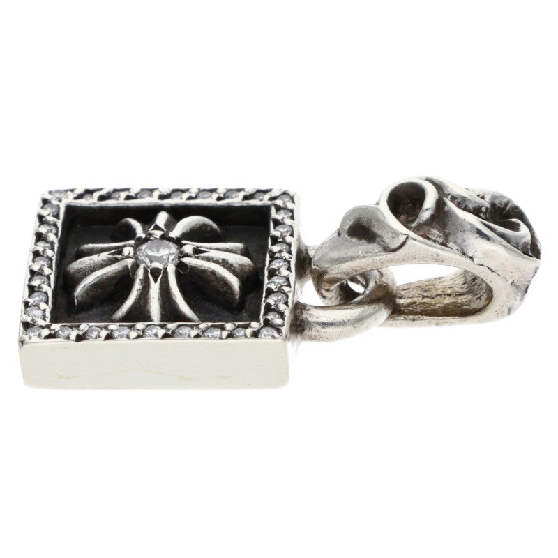 Chrome Hearts Framed CH Plus Diamond Charm Size ONE SIZE