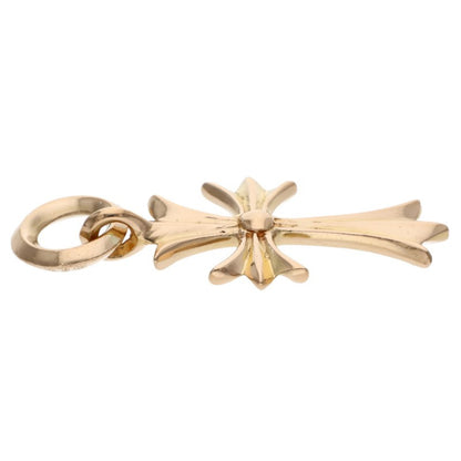 Chrome Hearts 22K Tiny CH Cross Gold Pendant Size ONE Yellow