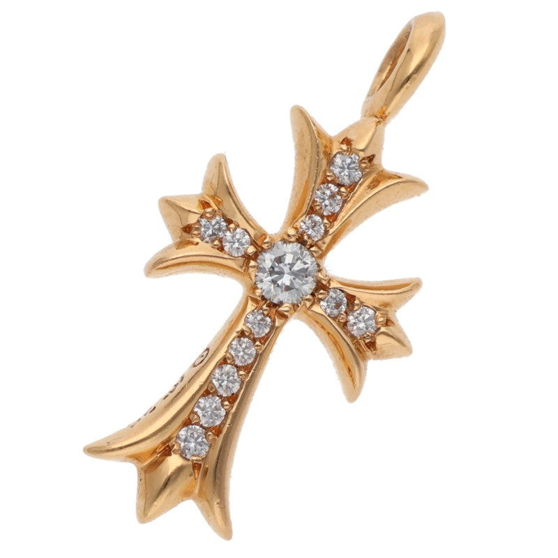 Chrome Hearts 22K Tiny Fat Diamond Pendant Size ONE SIZE