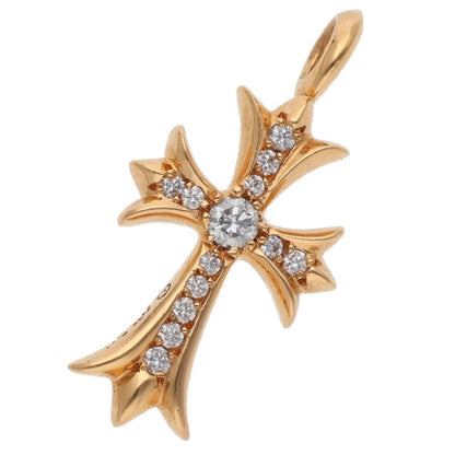 Chrome Hearts 22K Tiny Fat Diamond Pendant Size ONE SIZE