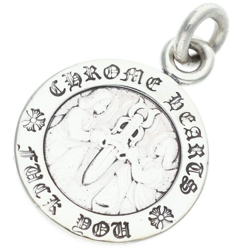 Chrome Hearts Angel Medal V1 925 Silver Charm Size ONE SIZE