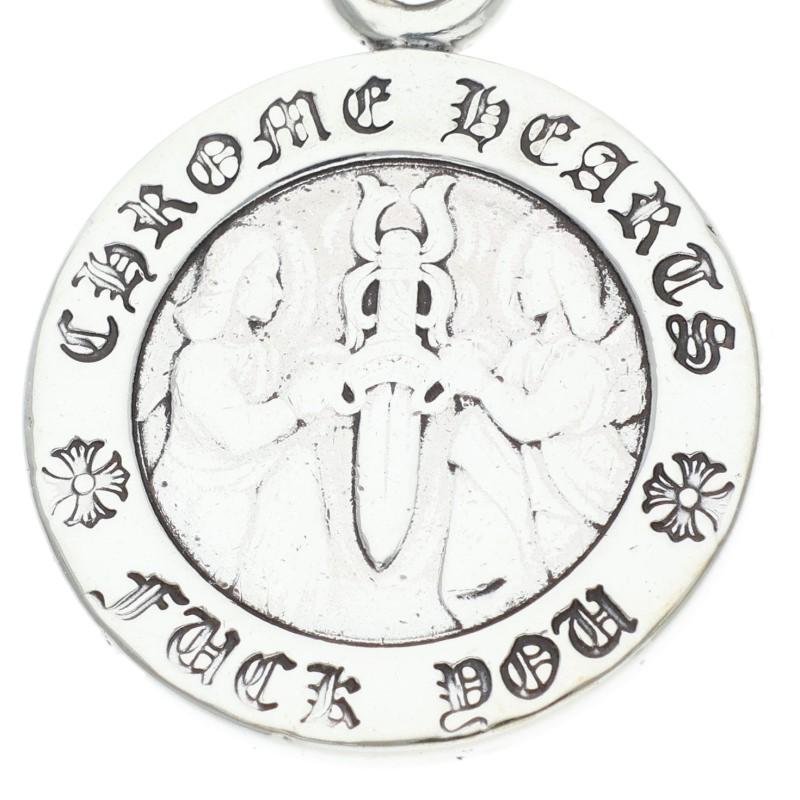 Chrome Hearts Angel Medal V1 925 Silver Charm Size ONE SIZE