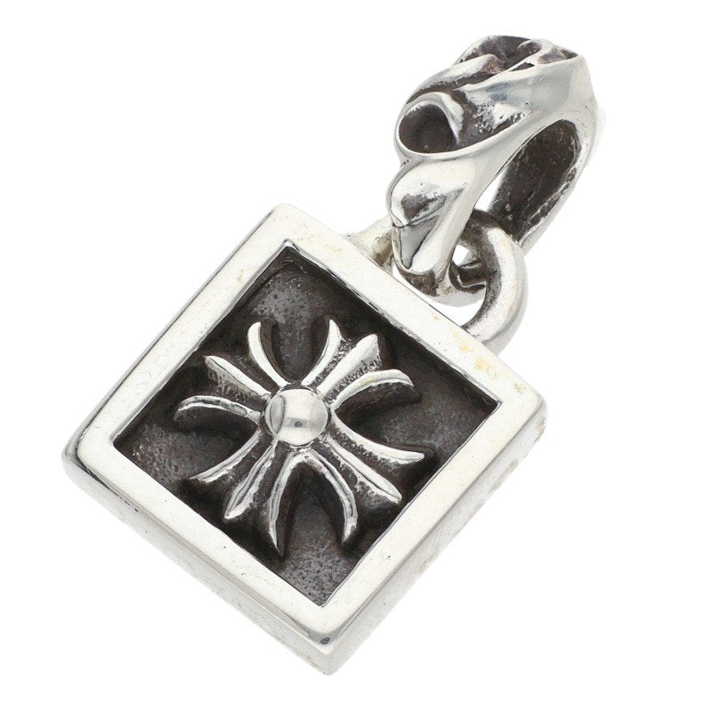 Chrome Hearts Framed CH Plus Charm Necklace Size ONE SIZE