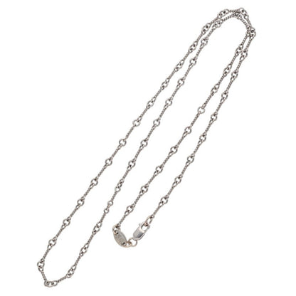 Chrome Hearts 18K WG Twist Chain Necklace Size 18INCH
