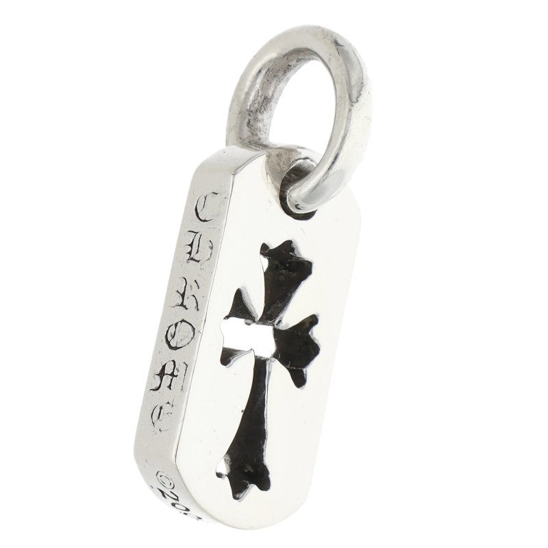 Chrome Hearts Tiny Cutout Cross Tag Necklace Size ONE SIZE