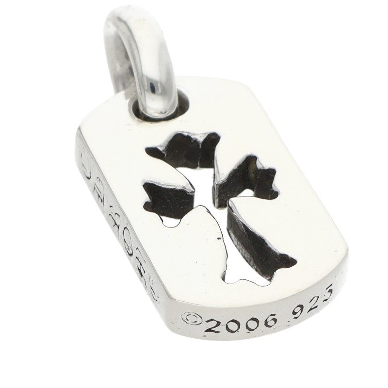 Chrome Hearts Tiny Cutout Cross Tag Necklace Size ONE SIZE