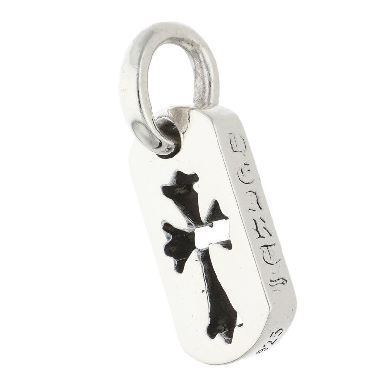Chrome Hearts Tiny Cutout Cross Tag Necklace Size ONE SIZE