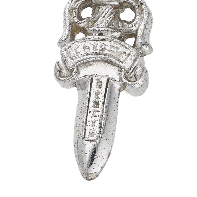 Chrome Hearts #5 Dagger Rhodium Silver Charm Size ONE SIZE