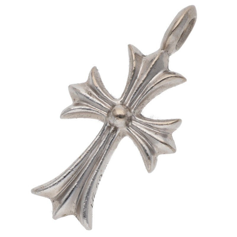 Chrome Hearts 18K Tiny Fat Pave Cross Pendant Size ONE SIZE