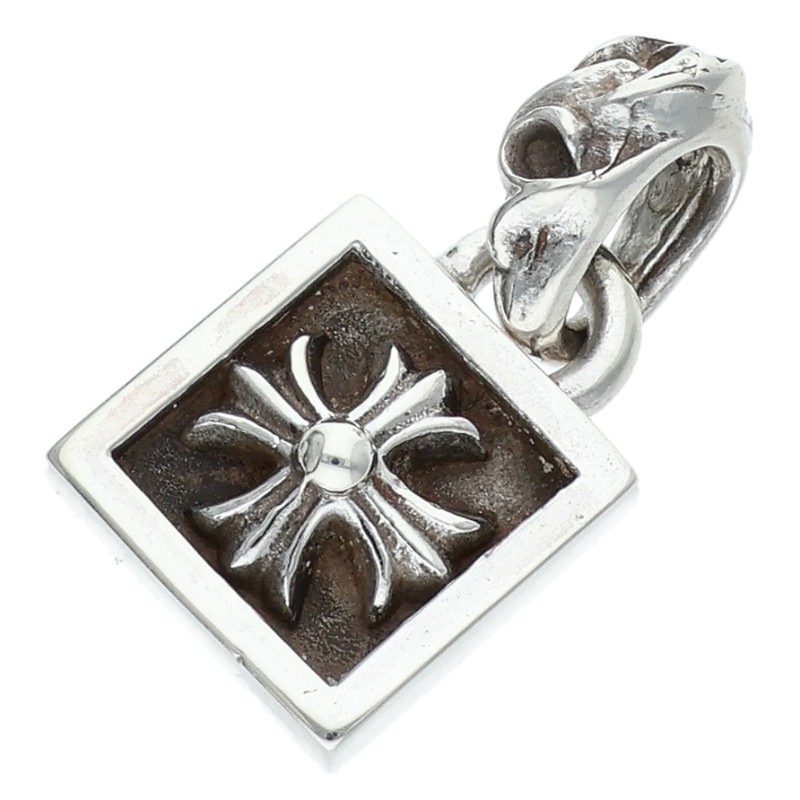 Chrome Hearts Framed CH Plus Silver Charm Size ONE SIZE