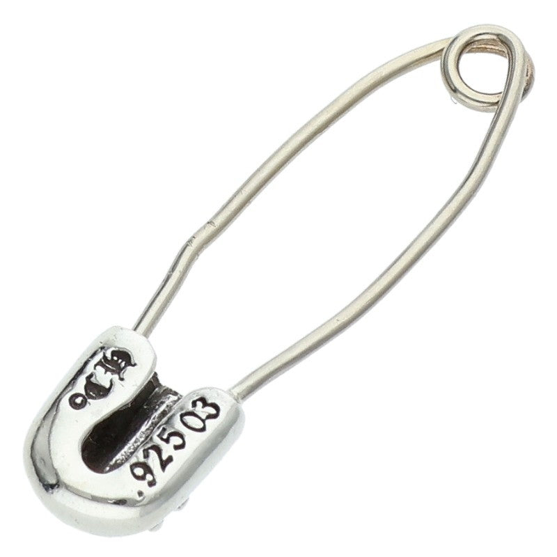 Chrome Hearts Small Safety Pin Silver Pendant Size ONE SIZE