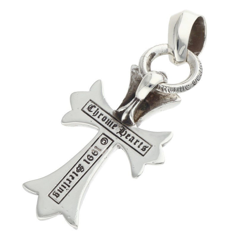 Chrome Hearts Small CH Cross Silver Pendant Size ONE SIZE