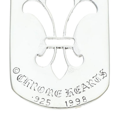 Chrome Hearts Large Dog Tag Silver Pendant Size ONE SIZE