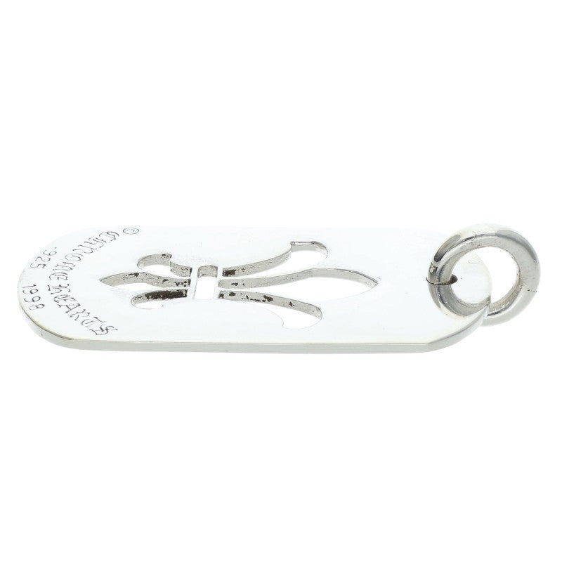 Chrome Hearts Large Dog Tag Silver Pendant Size ONE SIZE