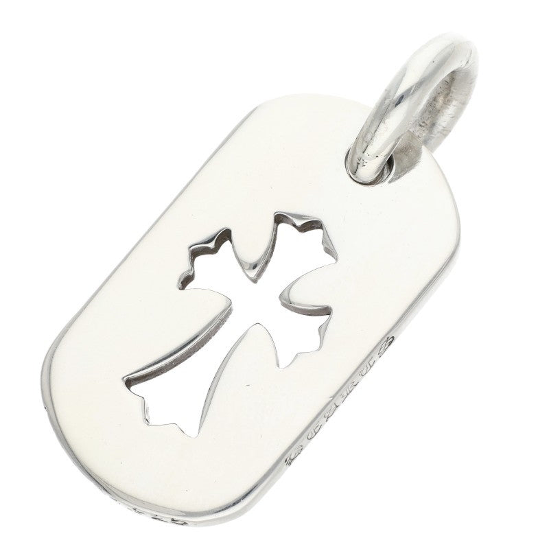 Chrome Hearts Small Cutout Cross Tag Pendant Size ONE SIZE