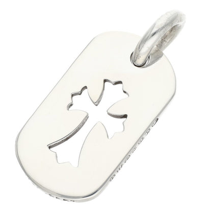 Chrome Hearts Small Cutout Cross Tag Pendant Size ONE SIZE