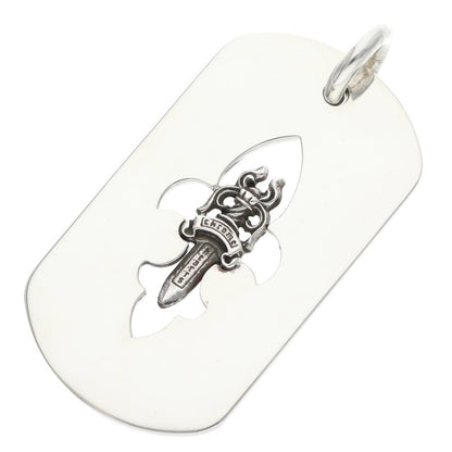 Chrome Hearts Large Fleur Dagger Tag Pendant Size ONE SIZE