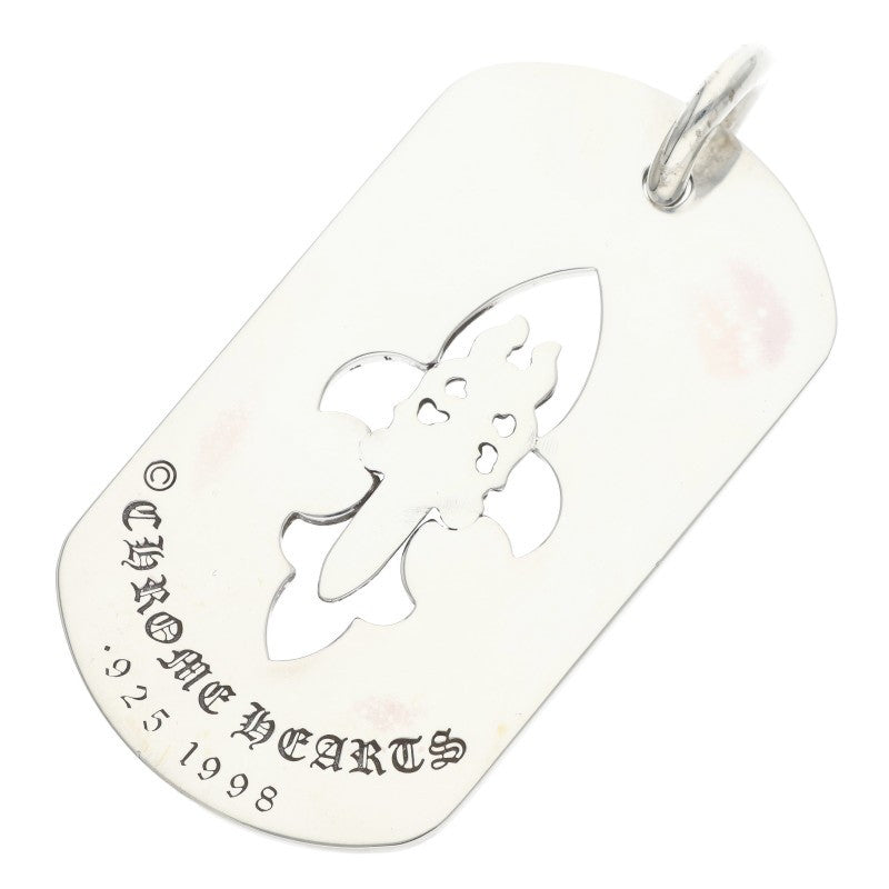 Chrome Hearts Large Fleur Dagger Tag Pendant Size ONE SIZE
